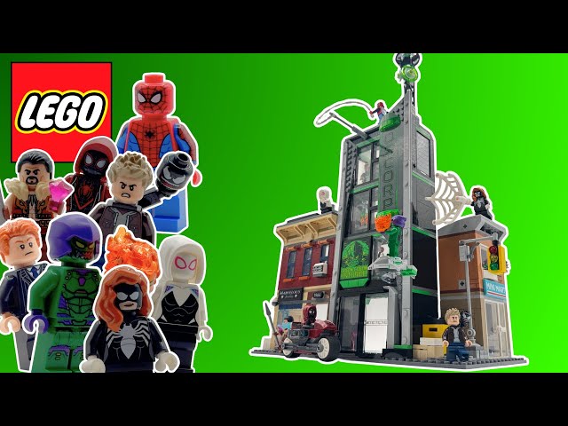 LEGO 76324 SPIDER-MAN VS OSCORP Early Review! - YouTube