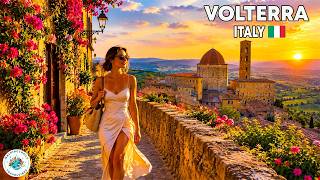 VOLTERRA, TUSCANY 🇮🇹 | Walking Through Italy’s Medieval Hidden Gem 4K screenshot 4