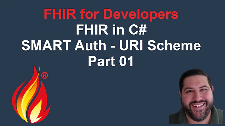 SMART on FHIR - C# with a custom URI scheme.  Part 01.