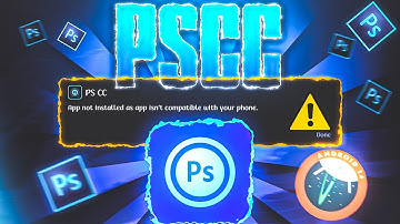 Ps cc App not installed as app isn