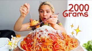 Spaghetti 스파게티 Mukbang 먹방