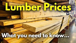 What You Need to Know about Lumber Prices: What is Coming Next and When Prices Will Jump