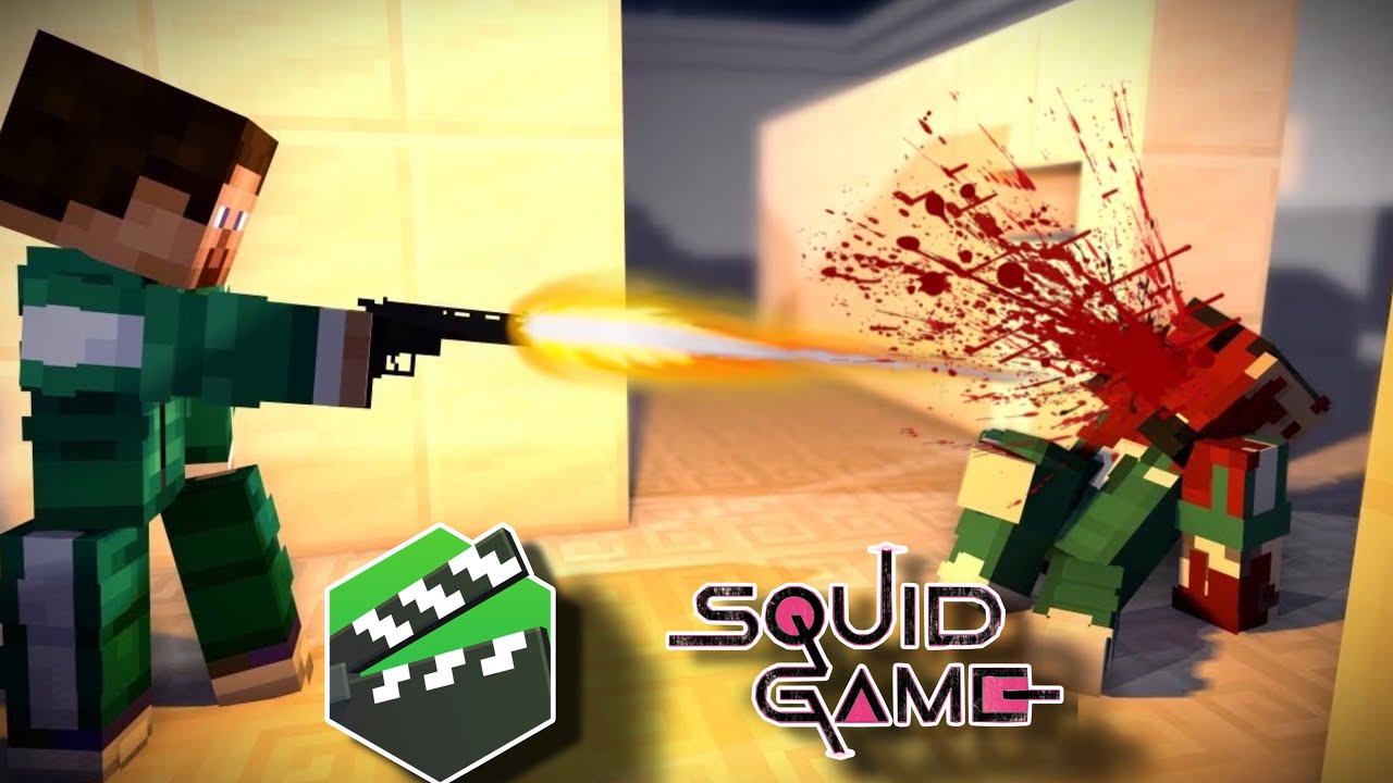 Minecraft Game Arena Fight scene 1 || Mine-Imator 2.0