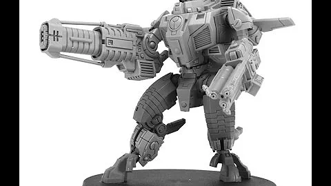 Tau XV109 Y’vahra Battlesuit
