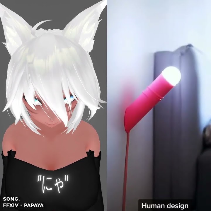 Sussy Lamp Catgirl | VRChat