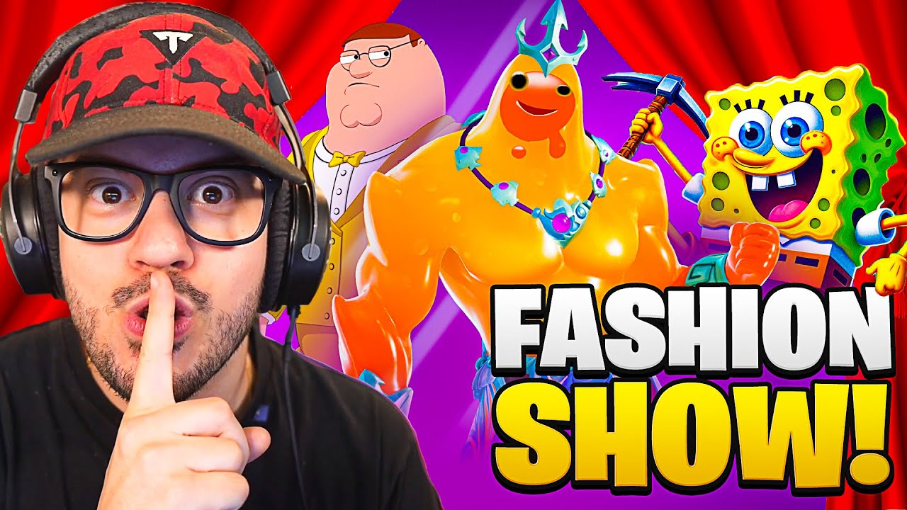 I went UNDERCOVER in EVERY Fashion Show! (Fortnite)