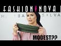 CAN FASHION NOVA BE MODEST? TRY ON HAUL | HABIBA DA SILVA