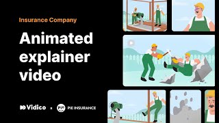 Animated explainer video example | Pie | Vidico