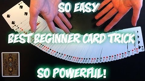 The BEST Card Trick For Beginners: Easy And Awesome Card Trick Revealed!