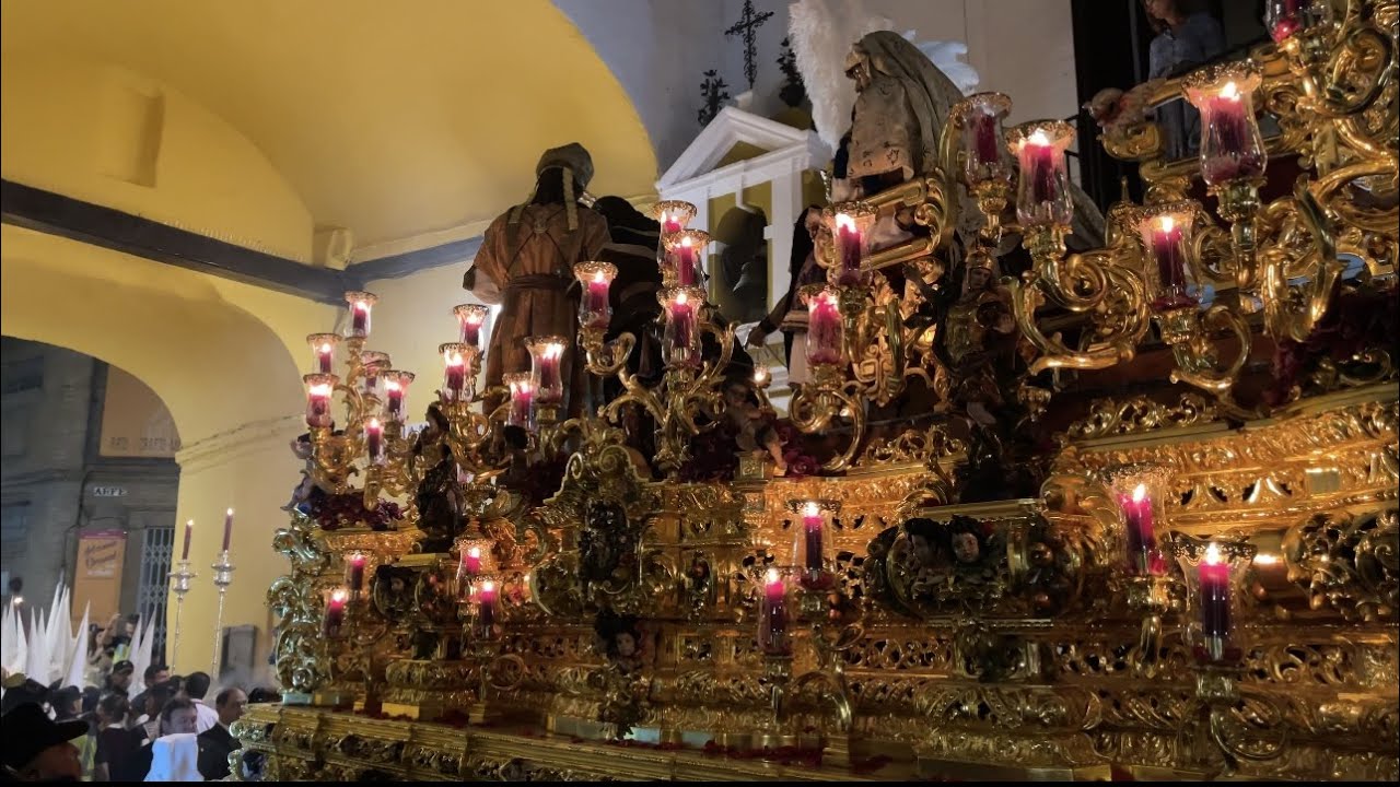 Soberano Poder ante Caifás en el Postigo 2023 - Hdad. San Gonzalo - Lunes Santo [4K] Sevilla