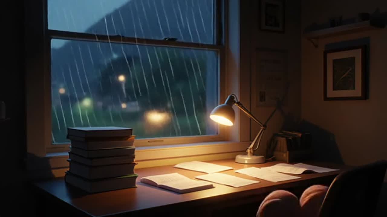 Peaceful Rain for Sleep