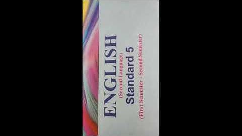 std 5 English Unit 3  activity 4 - a/b