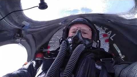 Perlan Cockpit Inflight