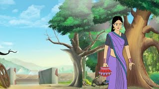 अंधी औरत | andhi aurat | Cartoon Story | Hindi Kahani | Moral Story | Galaxy kahani screenshot 4