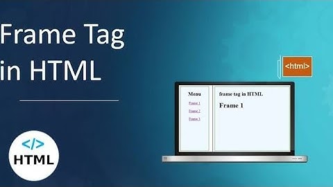 ch-11 #HTML(FRAME SET) TAG.