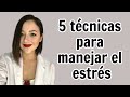 5 tips para manejar el estrés 😰┃Dra. Ana Guajardo