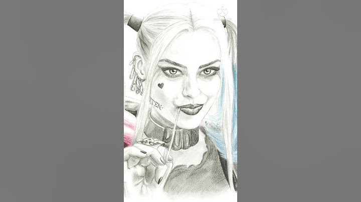 Harley Quinn drawing/👄 World best drawings of Harley Quinn 🦹/Rapchik drawing