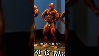 Bodybuilding can lead to body dismorphia