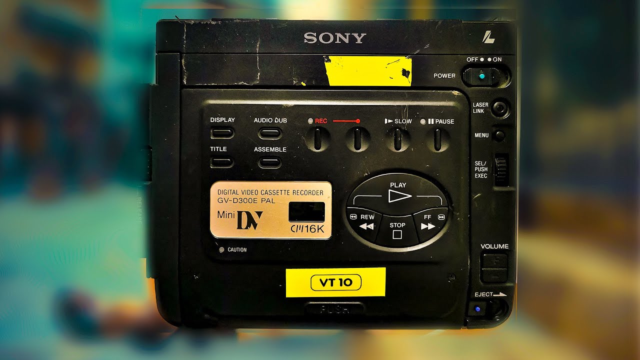 SONY GV-DV300E  Enregistreur cassette mini DV portable +