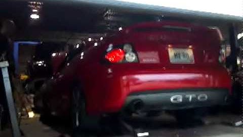 06 GTO LS2 Dyno Advanced Induction Cam w Bolt Ons