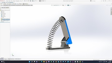 Создание пружины, деформирующейся по дуге