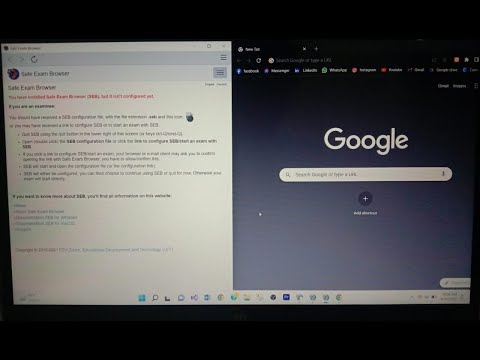 Use all computer during safe exam browser || Change settings of safe exam browser in 2022