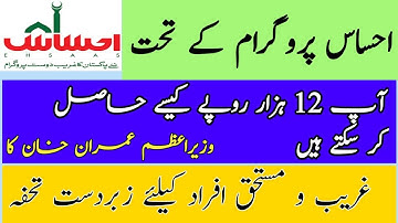 How to Apply For Ehsaas Emergency Cash Program || Ehsaas Program Online Registration Kese krein