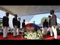 Lors de funérailles nationales, Haïti dit adieu à son président assassiné • FRANCE 24