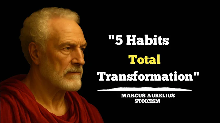 5 HABITS that CHANGED my LIFE in 1 WEEK | (THESE LESSONS WILL CHANGEYOUR LIFE) | stoic philosophy