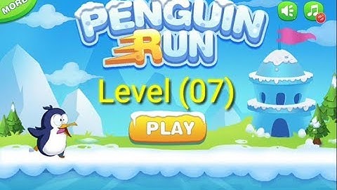 Penguin Run|Level 7 Complete