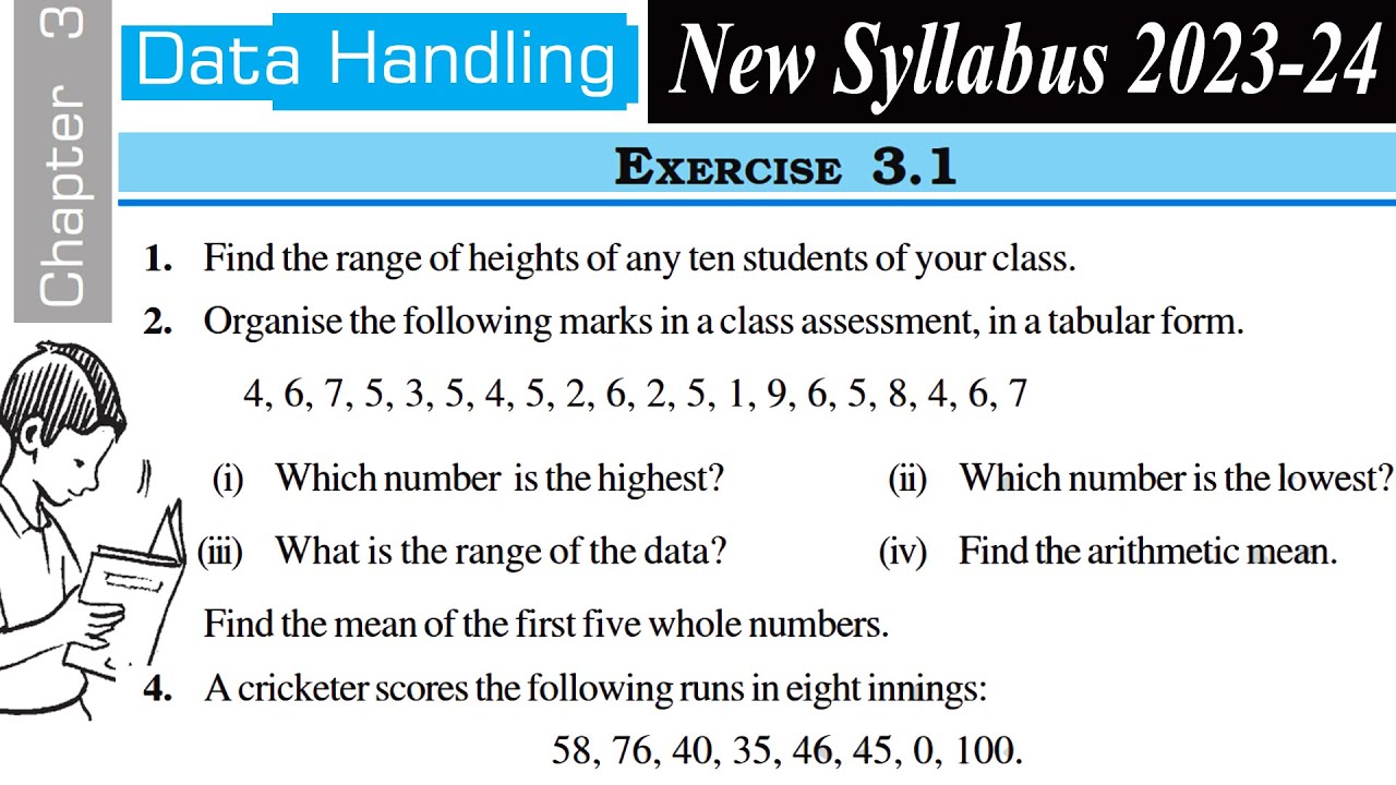 Exercise 3.1 Ch 3 Data Handling | Class 7 Maths NCERT New Syllabus 2023 ...