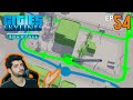 CITIES SKYLINES - COMO PLANEJAR UM BAIRRO COM LINHAS DE ÔNIBUS - (GELADINHO) S02E54