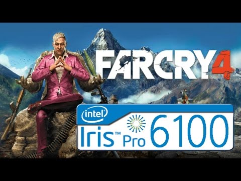 FarCry 4 on Intel Iris 6100 Graphics - Nuc 5i7 RYH - 8 Gb ram Dual 1866Mhz - Core i7 5557U 