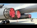 Gigantic US B-1 Lancer Aircraft Starting its Monstrously Powerful Engines