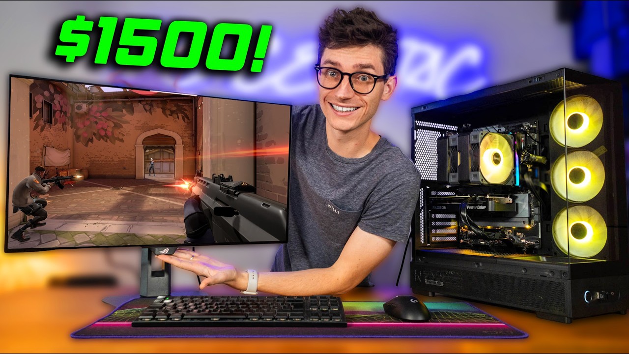 The DREAM $1500 Gaming PC Build!