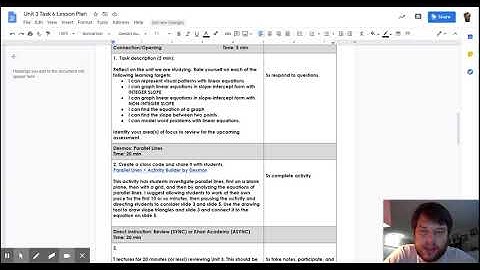 Unit 3 Task 6 Lesson Plan - Google Docs