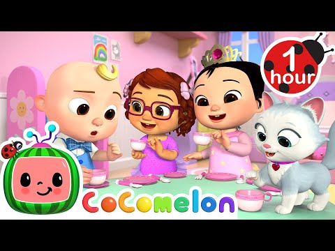 This is the Way to Tea Party + MORE CoComelon Nursery Rhymes & Kids Songs