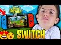 1ERE GAME FORTNITE SUR MA NINTENDO SWITCH !!