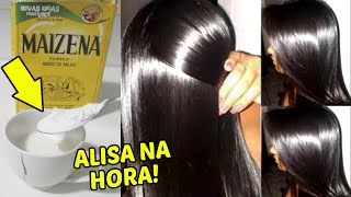 Cabelo Liso Escorrido Sem Química