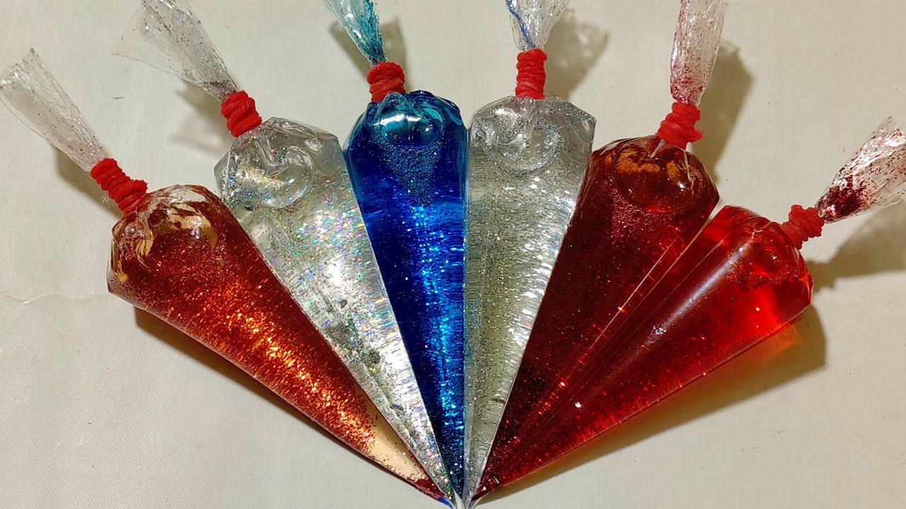 Fairy Tale Glitter Slime ! Making Slime with Piping Bags ! Satisfying Slime Videos★ASMR★