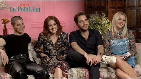 THE POLITICIAN Netflix - cast interviews in NYC