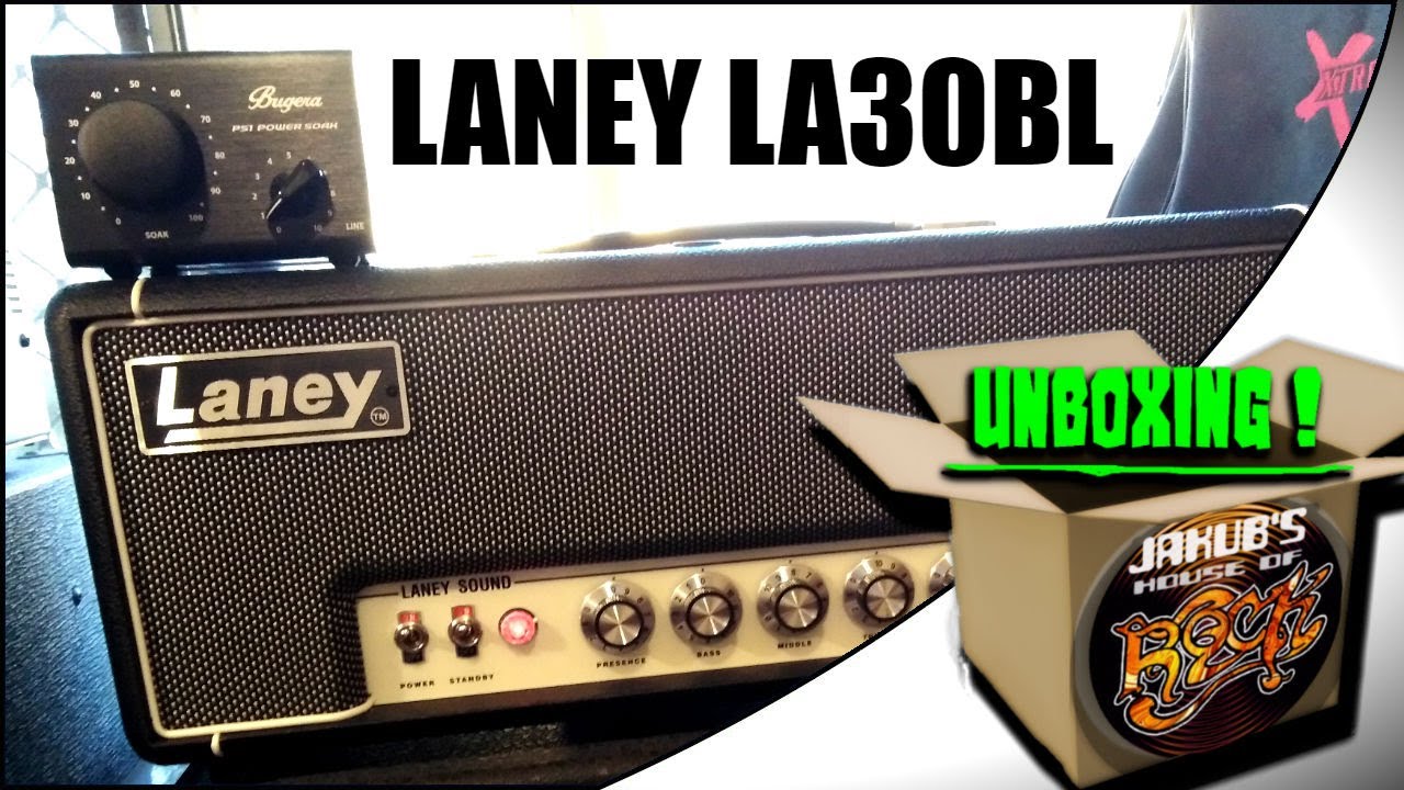Laney "Supergroup" LA30BL Guitar Amplifier UNBOXING & DEMO! YouTube
