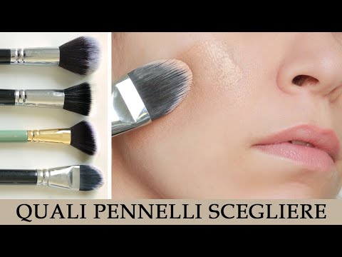 1. I pennelli indispensabili per il trucco viso