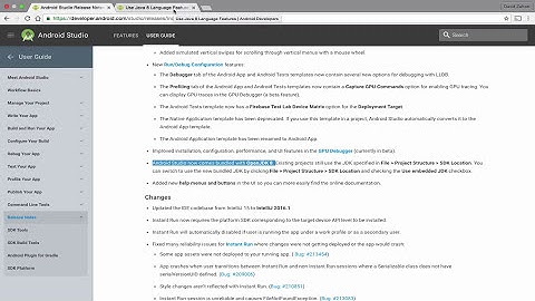 Enabling Java 8 with Android Studio 2.2