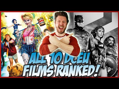 All 10 DCEU Films Ranked (w/ Zack Snyder's Justice League)