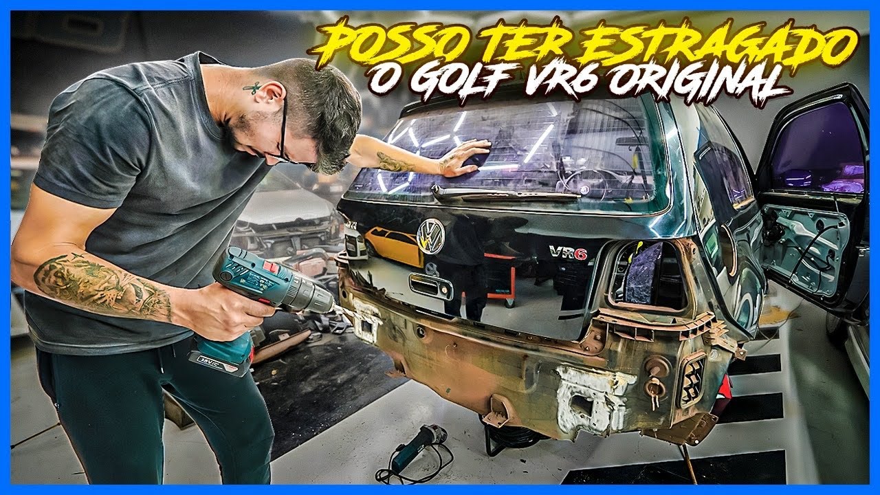 PROJETO R32 PODE DAR RUIM E PERDER MEU GOLF VR6 RARO 😓