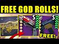 GET FREE GOD ROLLS *THIS WEEK* (DON'T MISS OUT!) | Destiny 2 Weekly Reset