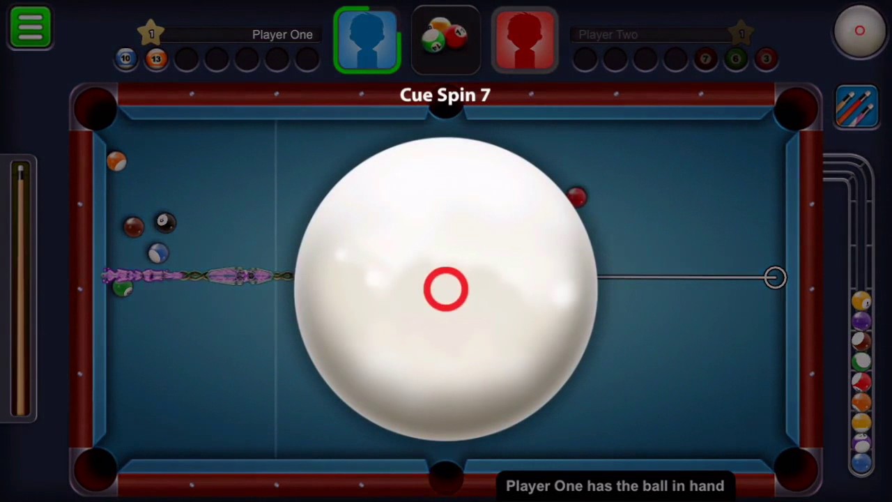 8 Ball Pool Spin Tutorial How To Use Spin in 8 Ball Pool (No Hacks