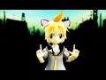 MMD Chibi Len SHUT UP AND DANCE