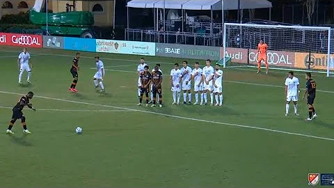 Darwin Quintero Free Kick Goal for Houston Dynamo 23/07/2020